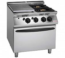 Foto Savemah S900 Cocina Placa Radiante 2 Fuegos Horno