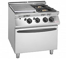 Foto Savemah S900 Cocina Placa Radiante 2 Fuegos Horno