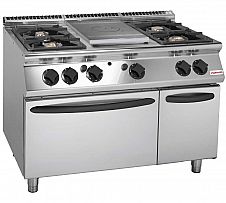 Foto Savemah S900 Cocina Placa Radiante 4 Fuegos Horno