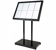 Foto Securit Portamenús con Led