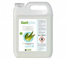 Foto Soro Gel Hidroalcohólico Desinfectante Saniplus 5 litros