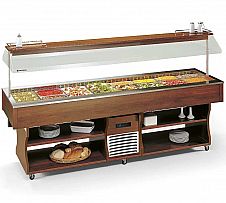 Foto Tecfrig Carro Buffet Refrigerado GN 1/1 Isola M