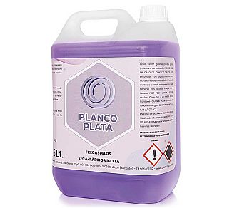 Foto Blancoplata Fregasuelos Seca-Rápido Violeta 5L