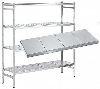 Foto Distform Modular Lineal Inox Bandeja Lisa