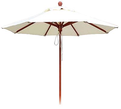 Conva Parasol Forte Madera Plus^3 Poliéster