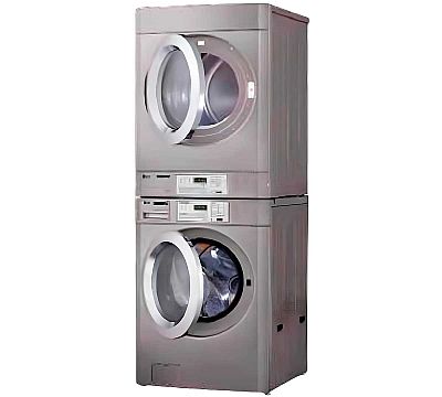 LG Lavadora+Secadora de Columna Titan