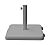 Foto Base Hormigón y Polipropileno con Ruedas Bond Gris 50 kg - Tubo Ø 60 mm