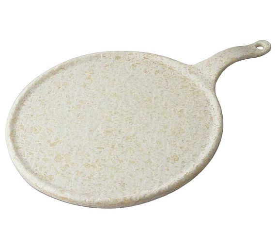 Adrier Terral Pala Redonda Blanco Mármol Melamina