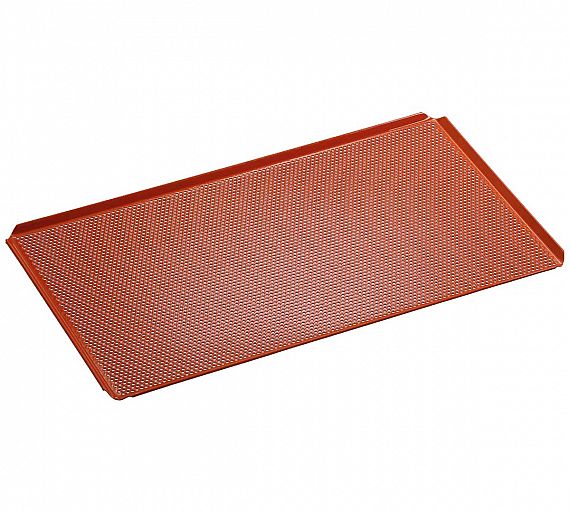Bartscher Bandeja Horno Perforada Siliconada GN 1/1 Aluminio - Medidas 53 x 32,5 cm