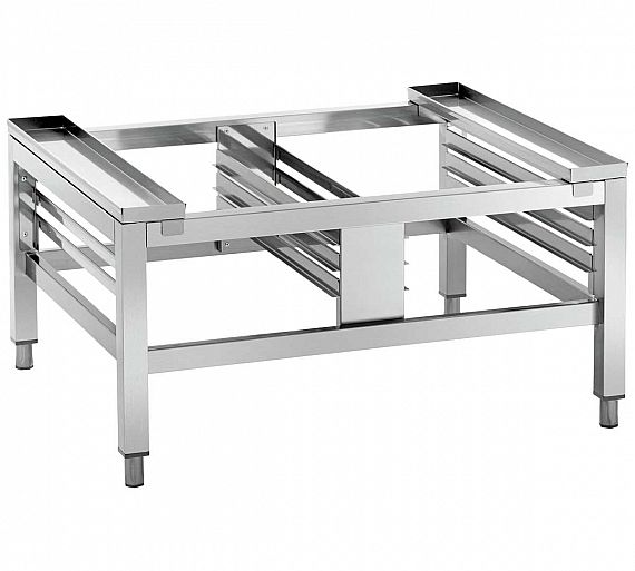Bartscher Bastidor Inferior 2-110 Acero Inox - 6 Ranuras GN 1/1