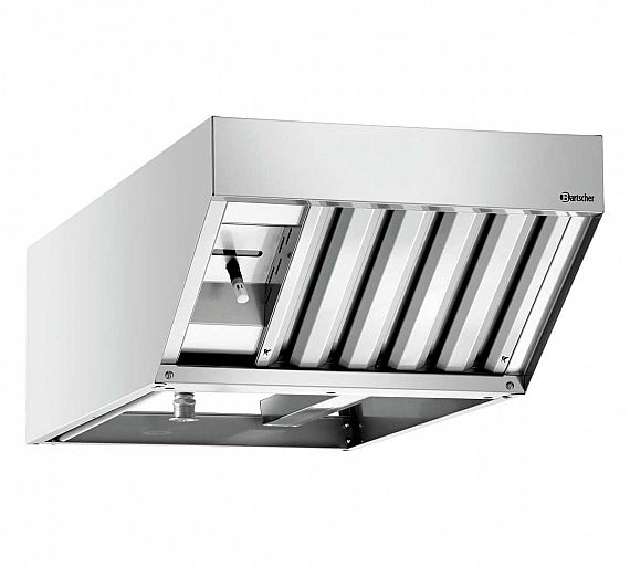 Bartscher Silversteam Campana Condensación K Condensa el Vapor - Se Conecta al Horno