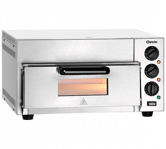 Bartscher Horno Pizza ST415 1 Pizza Ø 40 cm - Potencia 2 kW