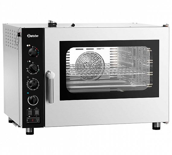 Bartscher Horno Convección Silversteam2 5110M Eléctrico - 5 Bandejas GN 1/1