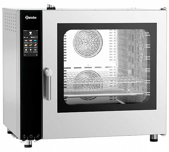 Bartscher Horno Convección Silversteam2 P-7110D Eléctrico - 7 Bandejas GN 1/1