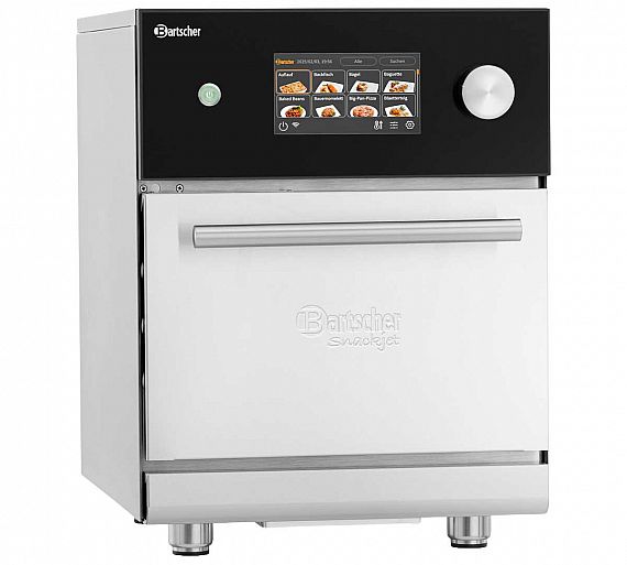Bartscher Horno de Alta Velocidad Snackjet 500 1 Placa Reversible 28 x 29 cm