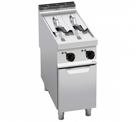 Bertos Máxima 900 Freidora E9F7+7-4M Eléctrica - Fondo 90 cm - 2 Cubas 7 litros