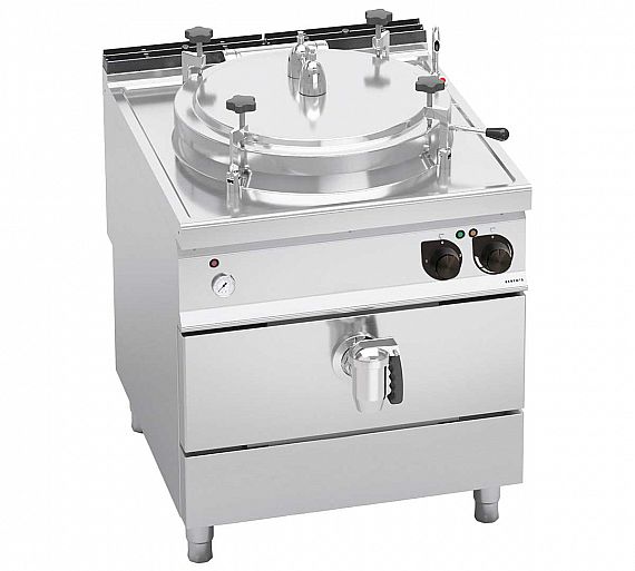 Bertos Máxima 900 Marmita Autoclave E Eléctrica - Fondo 90 cm - Capacidad 100 a 200 litros