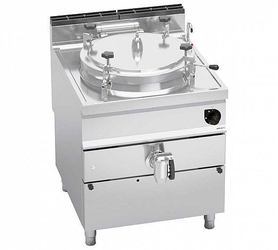 Bertos Máxima 900 Marmita Autoclave Gas - Fondo 90 cm - Capacidad 100 a 200 litros