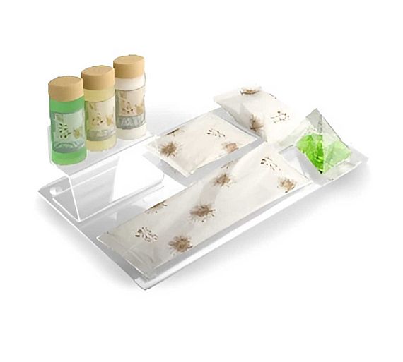 Bio Amenities Bandeja Acrílica Traslúcida Natura Medidas 15 x 26 cm