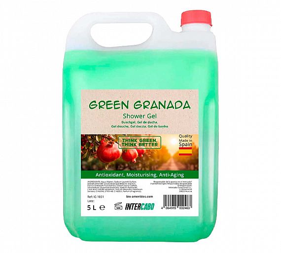 Intercabo Gel de Ducha Granada Contenido 5 litros