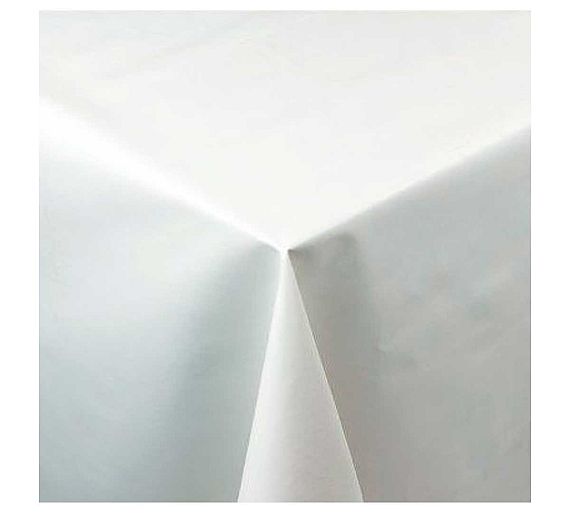 Bio Amenities Mantel Blanco Liso 50% Poliéster - 50% Algodón