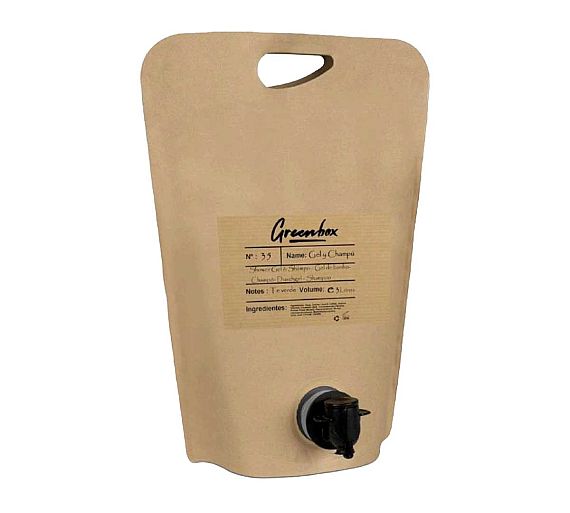 Bio Amenities Recarga Gel & Champú Té Verde Contenido 3 litros