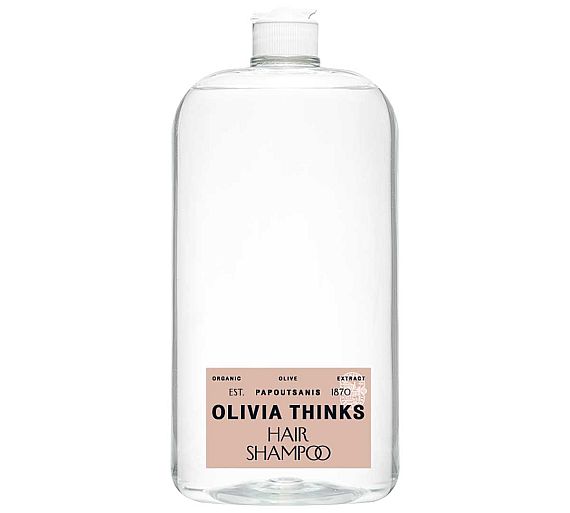 BRB Amenities Botella de Recarga Champú Olivia Thinks Contenido 1.000 ml
