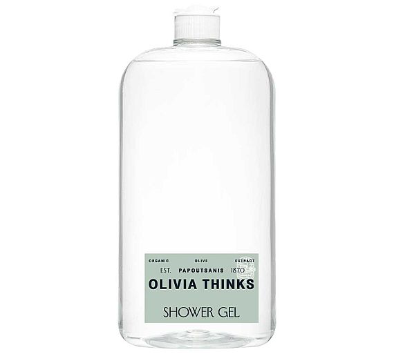 BRB Amenities Botella de Recarga Gel de Ducha Olivia Thinks Contenido 1.000 ml