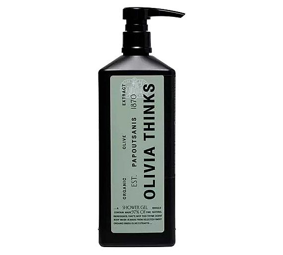 BRB Amenities Gel de Ducha Olivia Thinks para Bracket Invisible Contenido 360 ml