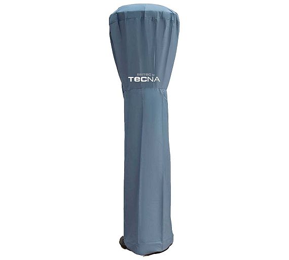 Britec Funda Protectora Estufa Flamme Redonda Tejido Impermeable Gris