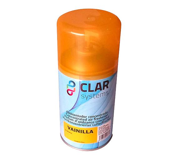 Clar Systems Ambientador Vainilla Aerosol - Contenido 250 ml