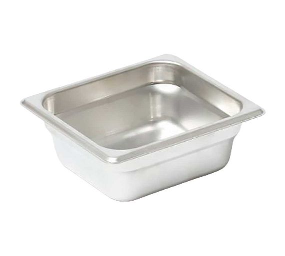 Comas Cubeta Acero Inox 18/10 GN 1/6 Medidas 16,2 x 17,6 cm - Multiuso