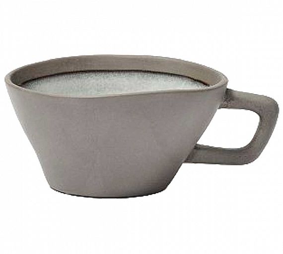 Comas Laguna Taza y Platillo Cerámica - Capacidad 260 ml