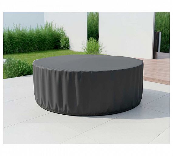 Conva Ribstop Funda Mesa Redonda + Sillas Tejido Poliéster Ribstop