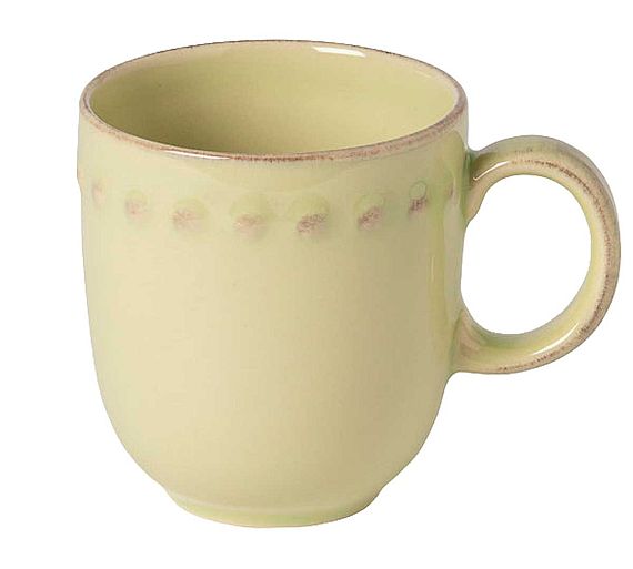 Costa Nova Pearl Verde Lirio Taza Mug Cerámica Gres - Capacidad 370 ml