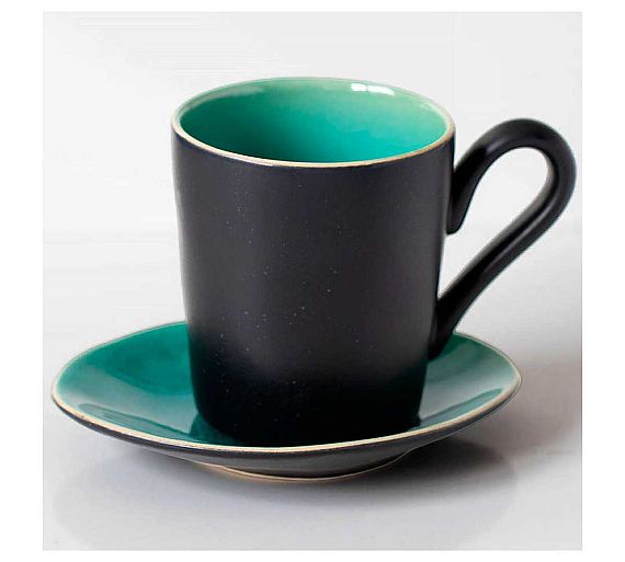 Costa Nova Riviera Azur Taza Cerámica Gres - Capacidad 365 ml