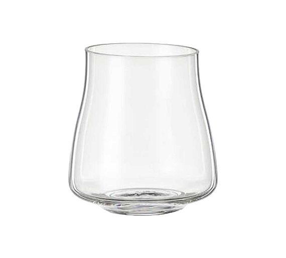 Crystalex Vaso Bajo Alex 35 cl Cristal de Bohemia - Capacidad 350 ml