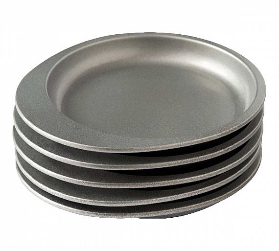 Decora Juego Moldes Porciones Individuales Redondos Longitud 28 a 40 cm - Acero