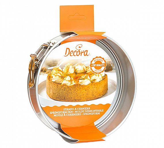 Decora Molde Desmontable Fondo Móvil Diámetro 20 a 28 cm - Acero