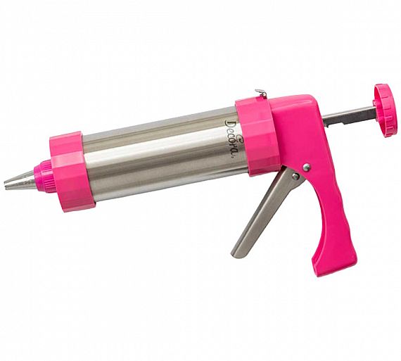 Decora Pistola de Galletas Incluye 13 Troqueles + 8 Boquillas