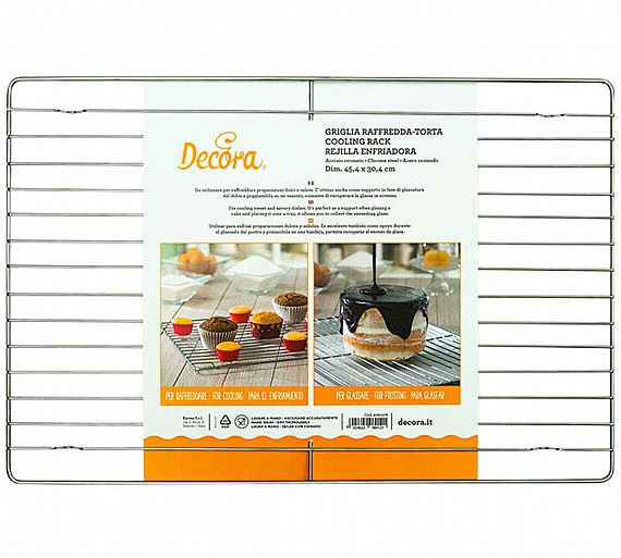 Decora Rejilla Enfriadora Rectangular Medidas 45,4 x 30,4 cm