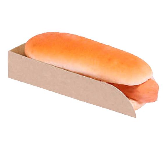 Barquilla Cónica Hot Dog Cartón