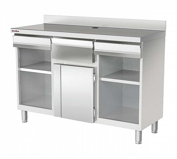 Docriluc Mesa Cafetera Aegis MCN Ancho 149,5 o 202 cm