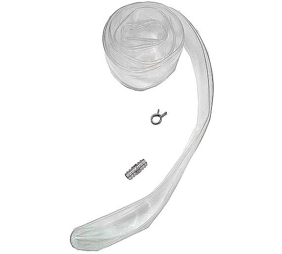 Enoil Cámaras de Aire Plástico Transparente Para Tapa Neumática - Diámetro 38 a 197 cm