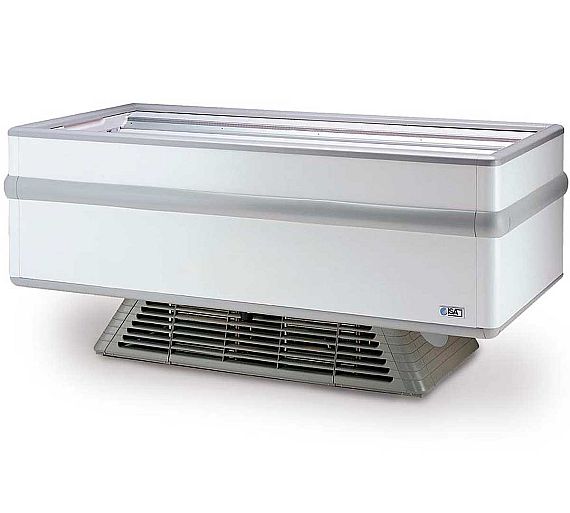 Eurofred Isla Congeladora Ecoplintos Capacidad 360 a 631 litros - Largo 154 a 254 cm