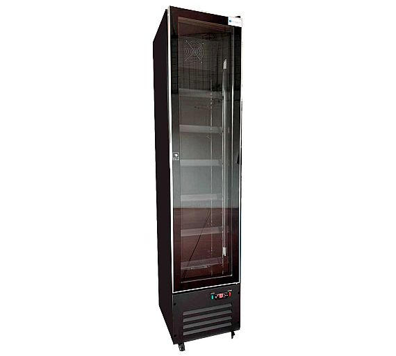 Eutron Armario Expositor Refrigerado RBS-220H Slim Capacidad 220 litros