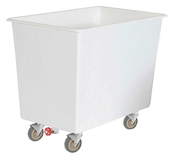 Fagor Carro Cuba Vidrio Blanco para Recogida de Ropa Húmeda Capacidad 200 a 600 litros