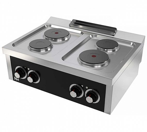 Fainca HR S600 Cocina 4 Placas Sobremesa Eléctrica - Fondo 60 cm - 4 Placas