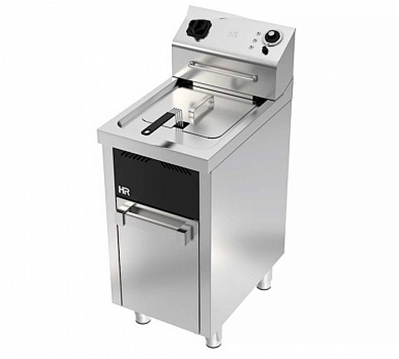 Fainca HR S600 Freidora 10 L + Estante Eléctrica - Fondo 60 cm - 1 Cuba 10 litros