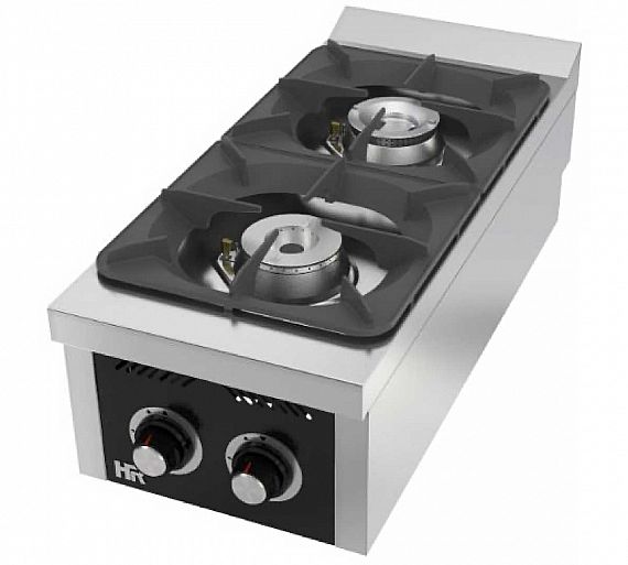 Fainca HR S900 Cocina Sobremesa C2F900S Gas - Fondo 90 cm - 2 Fogones